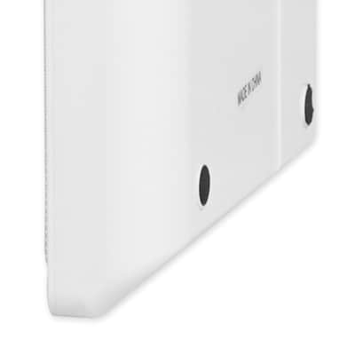 Rockville BLUAMP 100 Home Stereo Receiver Amplifier+4) White Wall Mount Speakers image 8