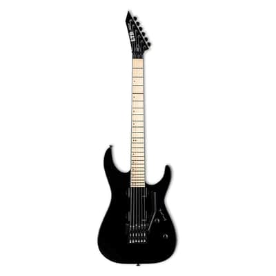 ESP LTD M-1000 Electric Guitar - Black w/Maple Fingerboard - B-Stock image 2
