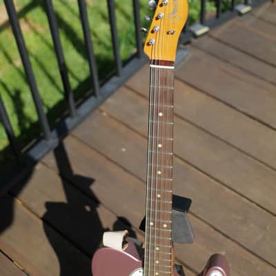 Fender Limited Edition Vintera II Road Worn '60s Telecaster 2025 - Burgundy Mist Metallic image 2