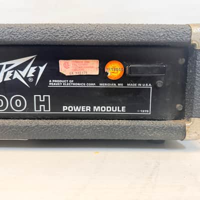 Peavey MP-4 Mark III 100H 4-Channel Powered Mixer Amp Head – Made in USA 1979 image 11