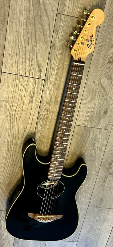 Fender Squier Stratacoustic 2009 - 2018 - Black image 1