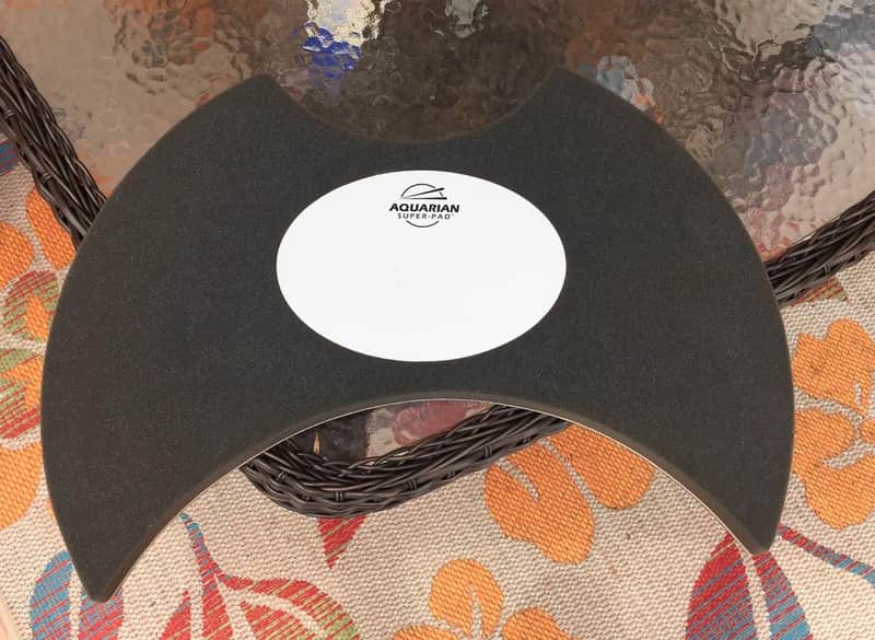 Aquarian 20" Bass Drum Super-Pad Sound Dampening Practice Pad image 1