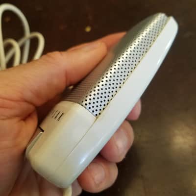 Wollensak Shure B-162-4 Harp Mic Hi-Z 1956 Chrome / White Space Age image 9