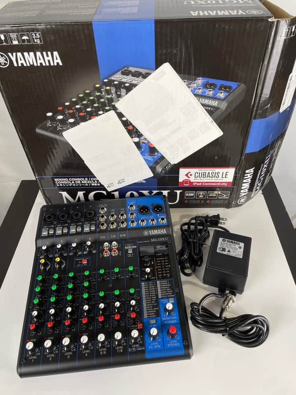 Yamaha MG10XU 10-Channel Analog Mixer w/ Effects image 1