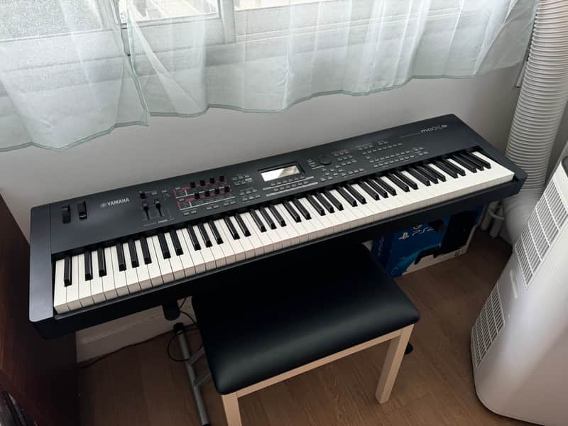 Yamaha MOX8 Production Synthesizer 2006 - Present - Black image 1