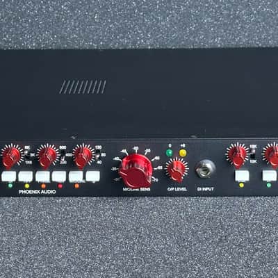 Phoenix Audio DRS-Q4 Mk2 2-Channel Mic Preamp with 4-band Gyrator EQ - Excellent image 1