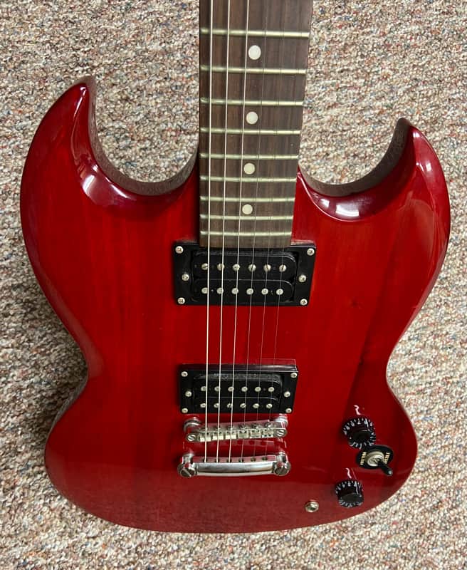 Epiphone SG Transparent Red image 1