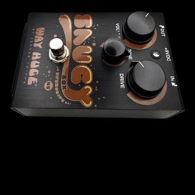 Way Huge WHE205HC Saucy Box HC Hard Clipping Overdrive 2015 - 2019 - Black / Brown X4294 image 2