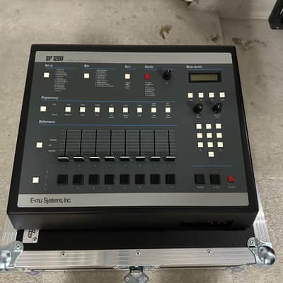 E-MU Systems SP-1200 8-Voice Drum Sampler 1987 - 1996 - Black image 2