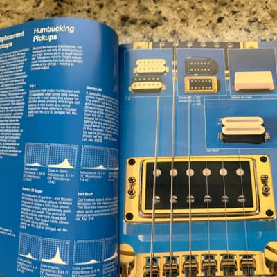 Schaller Catalog 1984 wah wha fuzz phaser tremolo distortion parts tuners pickup image 5