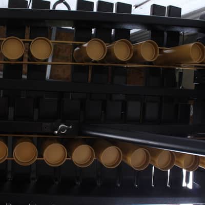 Musser M41 Xylophone Kit 3 Octave Musser Xylo Kit with Kelon Bars Black Lacquer image 15