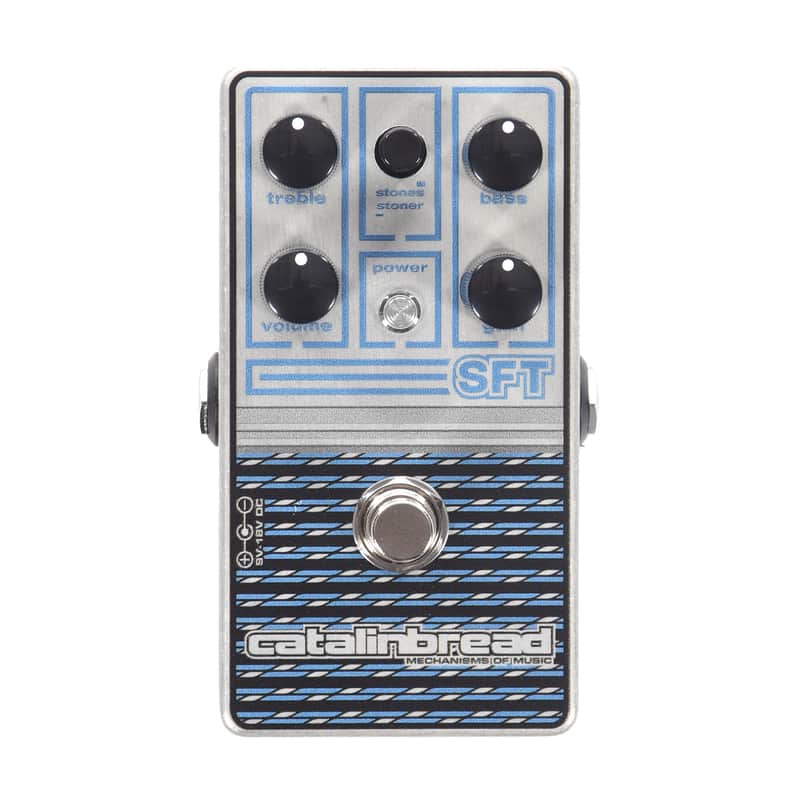 Catalinbread SFT Ampeg Flip-Top Style Overdrive Metallic Sapphire image 1