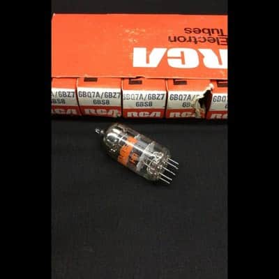 FULL SLEEVE (5) NOS NIB RCA 6BQ7A 6BZ7 6BS8 Radio Audio VACUUM TUBES 9.9856 image 1