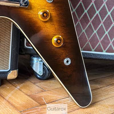 1981 Gibson Flying V CMT The V Sunburst image 7