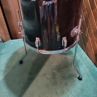 Rogers Fullerton 16x16 Floor Tom - Black Wrap image 8