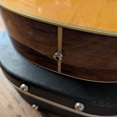 Yamaha LL-35 Acoustic Jumbo Guitar Vintage Luxury Series Natural W/HSC image 10