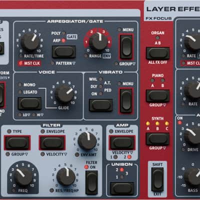 Nord Stage-4 88 Key Fully Weighted Keyboard/Synth image 5