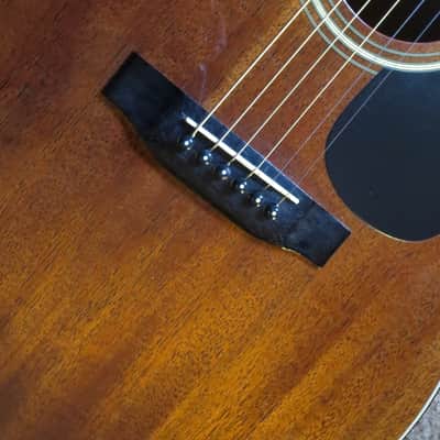 Sigma Martin DM-3M Acoustic Guitar 1980's Natural Mahogany image 3