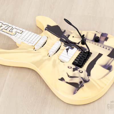 2001 Fernandes Star Wars Limited Edition Retrorocket SW-85ST Stormtrooper w/ Case, Hangtag image 10