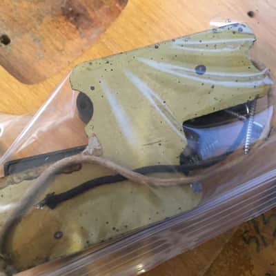 Fender Precision Bass Guitar Pickup 1959 with Copper shielding and screws , springs image 11