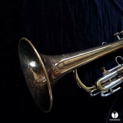 Extra early 40`s F.E Olds Ambassador Los Angeles Hubbard Morgan gamonbrass trumpet image 24