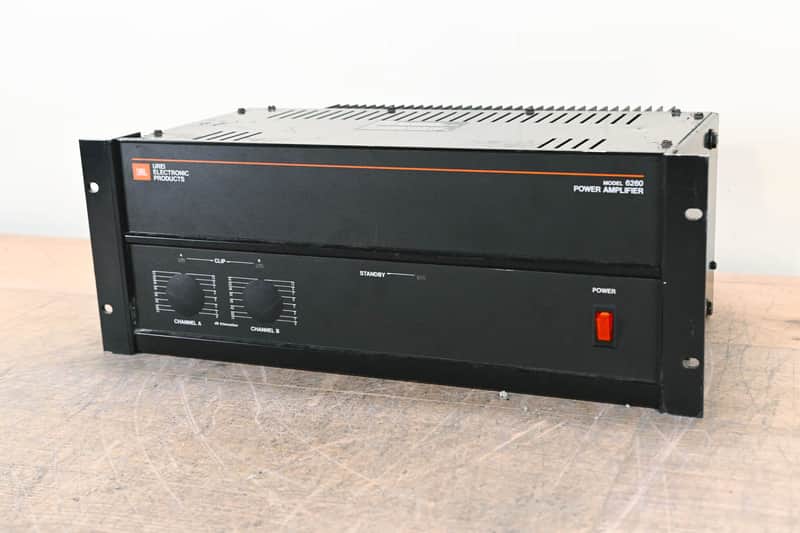 JBL UREI 6260 Two-Channel Power Amplifier CG009QH image 1
