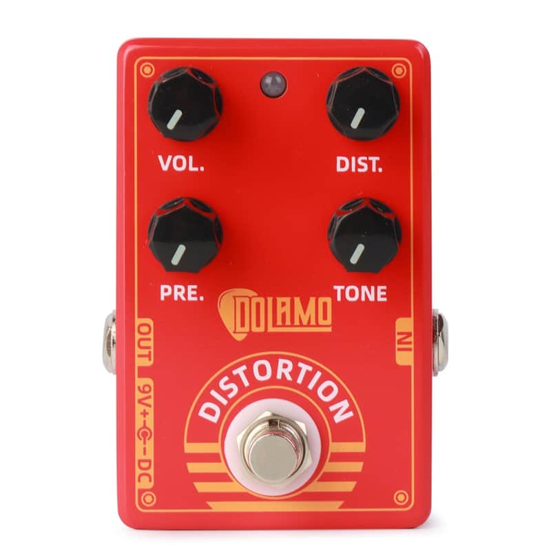 Dolamo D-9 Distortion Pedal True Bypass, price include the import duty for US buyer image 1