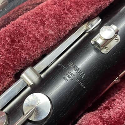 Professional Bass Clarinet Yamaha 621 - Silver plate image 3