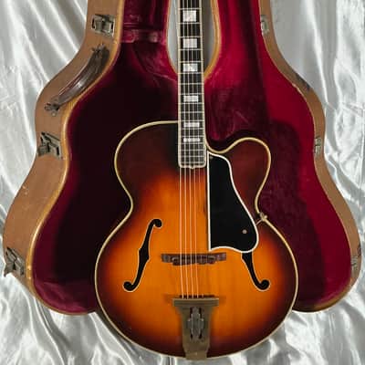 1939 Gibson L-5P Acoustic Archtop Hollowbody Guitar Original Sunburst Finish w/Original Hardshell “Airline” Case image 1