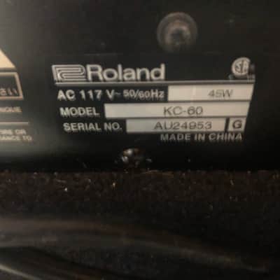 Roland KC-60 3-Channel 40-Watt 1x10" Keyboard Combo 2002 - Present - Black image 15