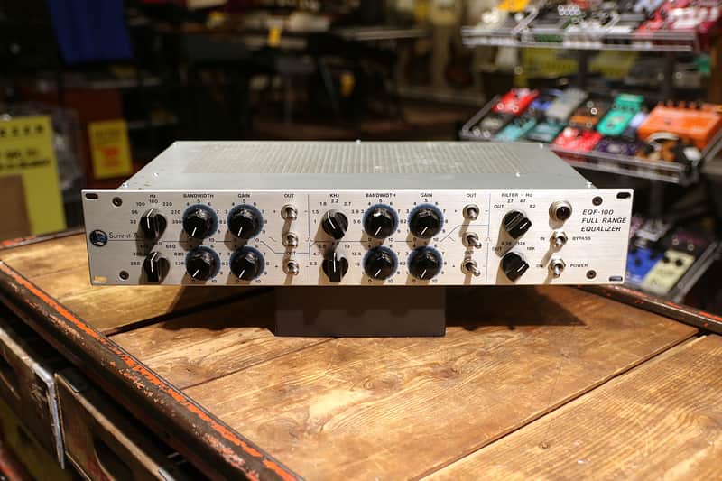 Summit Audio EQF-100 Full Range Equalizer 2000s - Silver image 1
