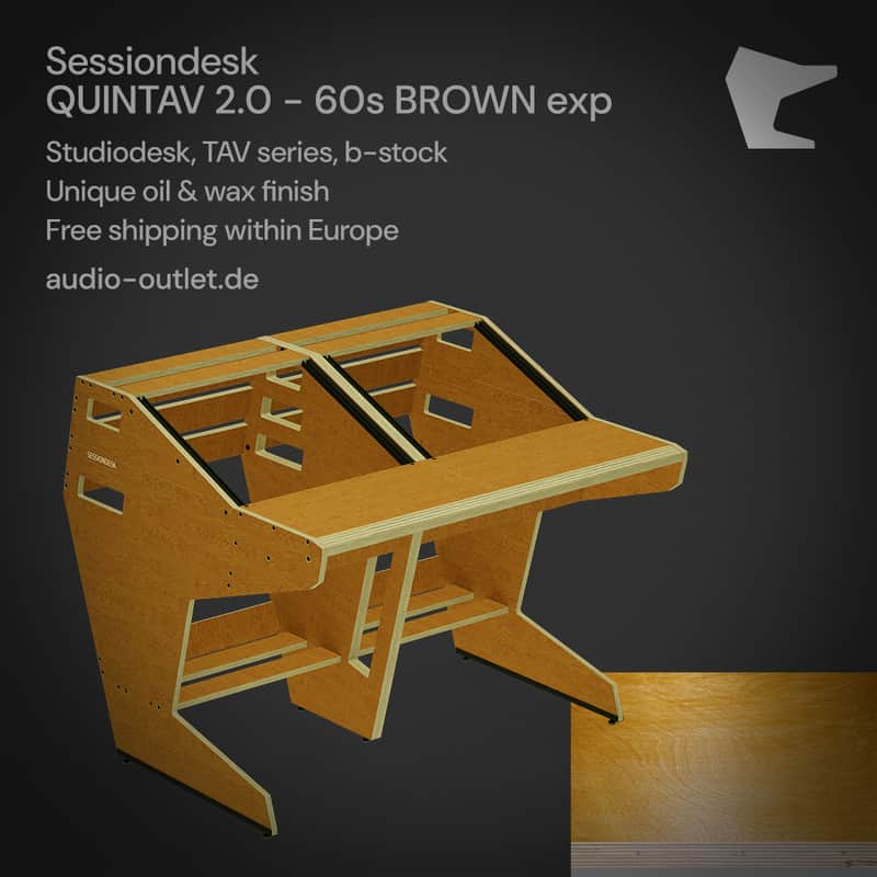 QUINTAV 2.0 60s brown (unique oil+wax finish) b-stock/original packaging (SRP: 1299€) image 1