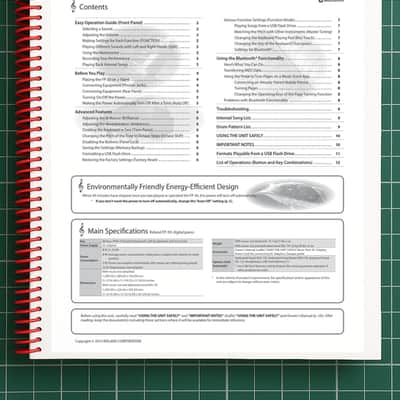 Roland FP-30 — 3 in 1 Owners Manual User Instructions — 53 Pages — USA Made