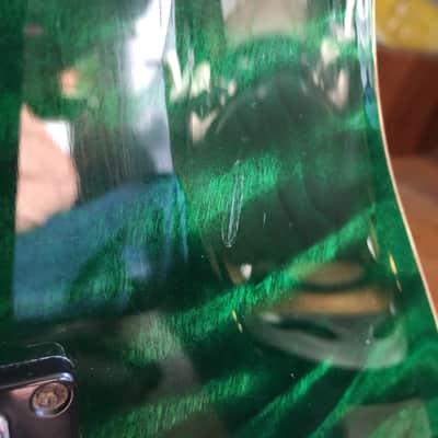 Paul Reed Smith Custom 22 2004 Emerald Green "10" top image 8