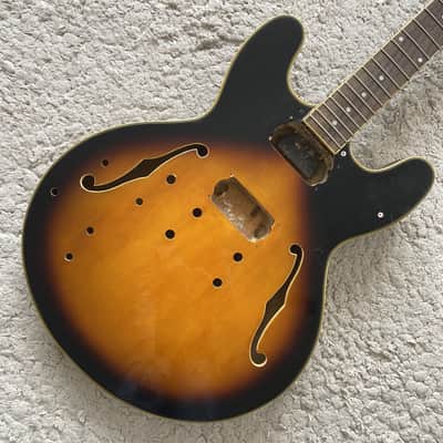 Tanglewood Left Handed Semi Hollow Jazz Guitar, Rosewood Fingerboard Neck image 1