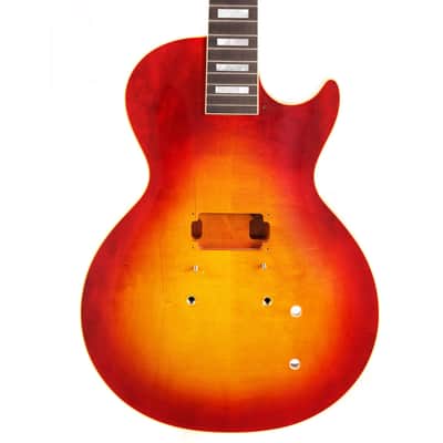 Gibson Custom Shop 1958 Les Paul Made 2 Measure VOS Factory Burst Single Pickup Ebony Fretboard As-Is Headstock Repair image 2