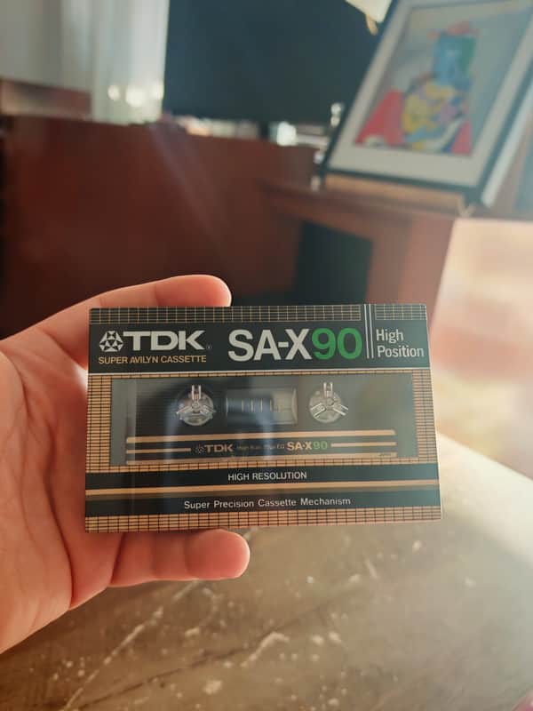 TDK SA-X 90 (Type II) manufactured in Japan image 1