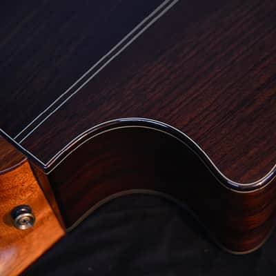 Crafter Platinum Premium Tce VVS OM Acoustic Guitar Top Back Solid Dual Source Pickup image 5