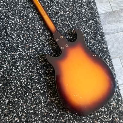 Multivox Marvel Bass 1955 Sunburst - Extremely Rare image 10