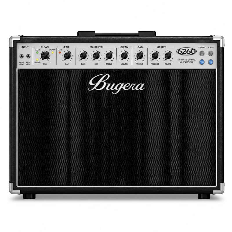 Bugera 6260 120-Watt 2x12 All-Tube 6L6 Guitar Combo Amplifier (Discontinued) - For Repair image 1