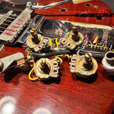 Gibson Angus Young SG Wiring . 2000 image 5