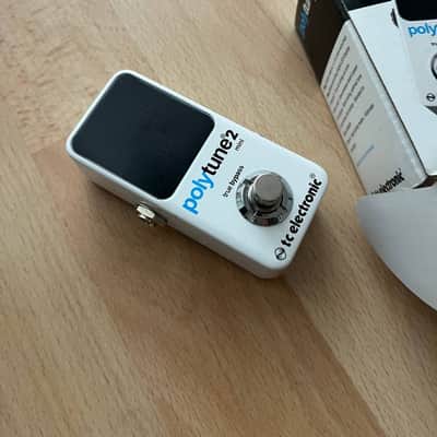 TC Electronic PolyTune 2 Mini Tuning Pedal 2010s - White image 2