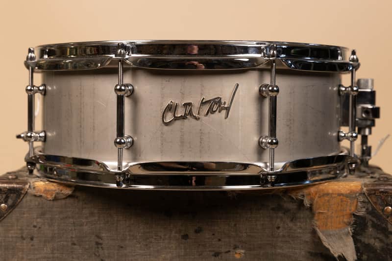 Clinton Drums 5x14 Stainless Steel Snare Drum image 1