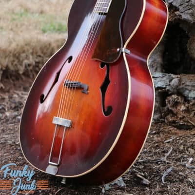 ~Tone Monster~ 1952 Wabash by Kay Jumbo Jazzbox Archtop Guitar ~ Made in USA! Harmony Silvertone ! image 5