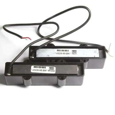 Artec 6 String Jazz Bass Style Flat Pole Pickups Set image 2