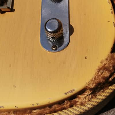 Immagine Fender Telecaster Keith Richards Custom Shop ''Micawber'' Tribute Tele Brass Bridge Rare Find - 21