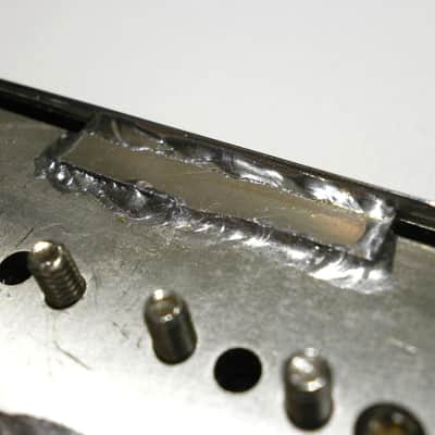 FOIL P90 Soap Bar Pickup SET Bridge and Neck Gold Chrome Electric Custom Guitar by Q pickups image 5