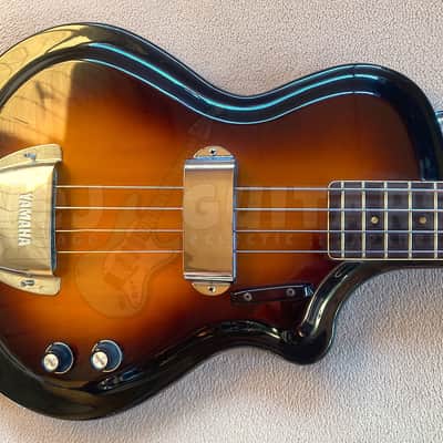 YAMAHA SB-30 ALL-ORIGINAL VINTAGE 60s BASS w/ORIGINAL YAMAHA HARD CASE image 3