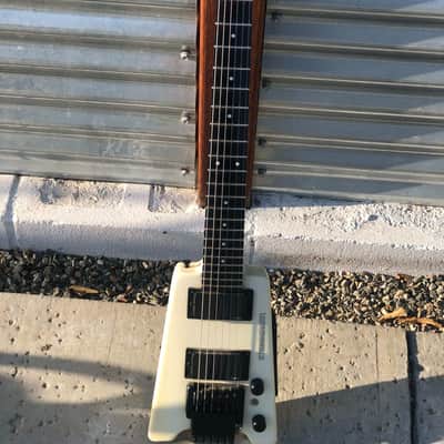 Steinberger GLB 2S 2000's - White MADE IN THE USA GIBSON FACTORY image 11