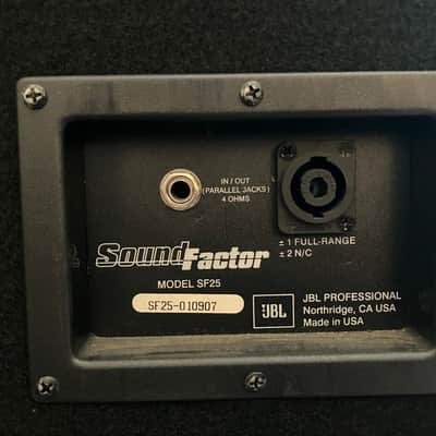 PA System - JBL SF25 Speakers, Mixer, Crown Amp, EQ, Alesis Reverb, Power Conditioner, Solid Case image 7
